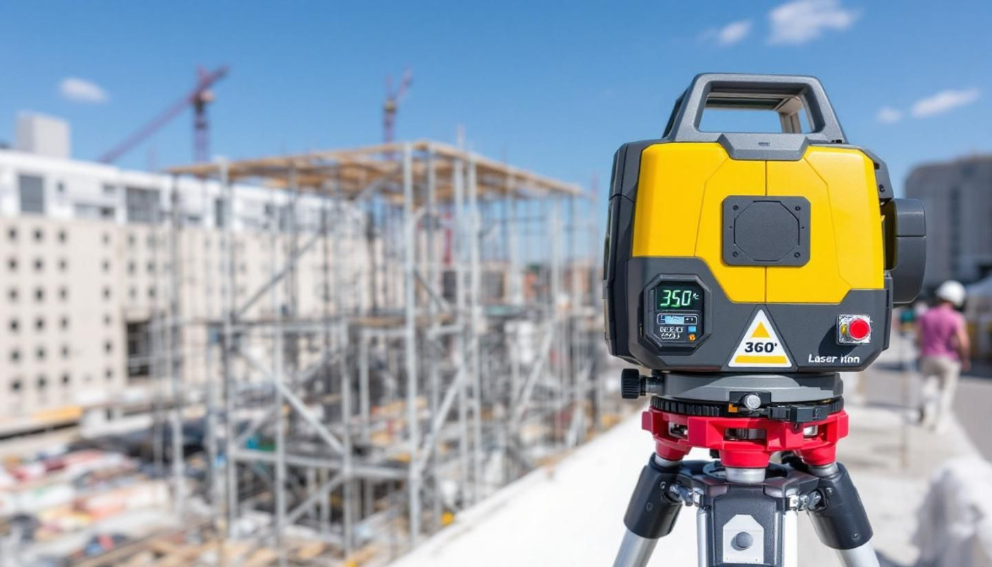 Comment utiliser efficacement un niveau laser 360 degrés pour vos projets de construction